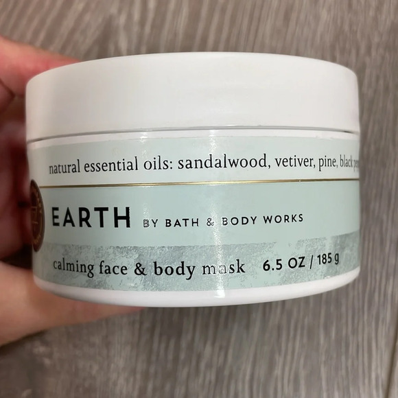EARTH By Bath & Body Works Aromatherapy Calming Face & Body Mask 6.5 oz - Picture 2 of 6